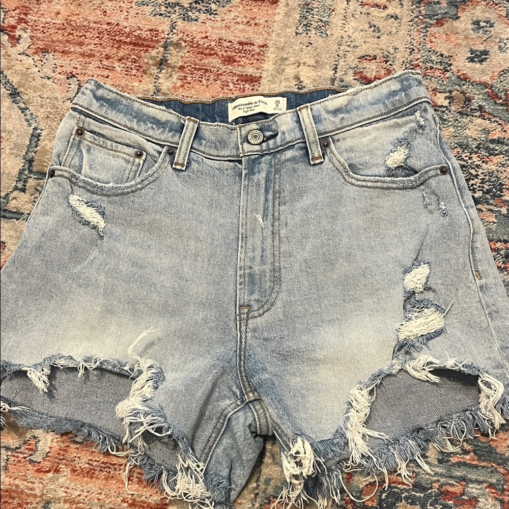 High rise shorts